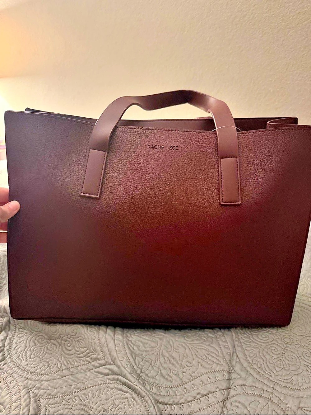 Rachel Zoe Arialith Tote Burgundy NWT
